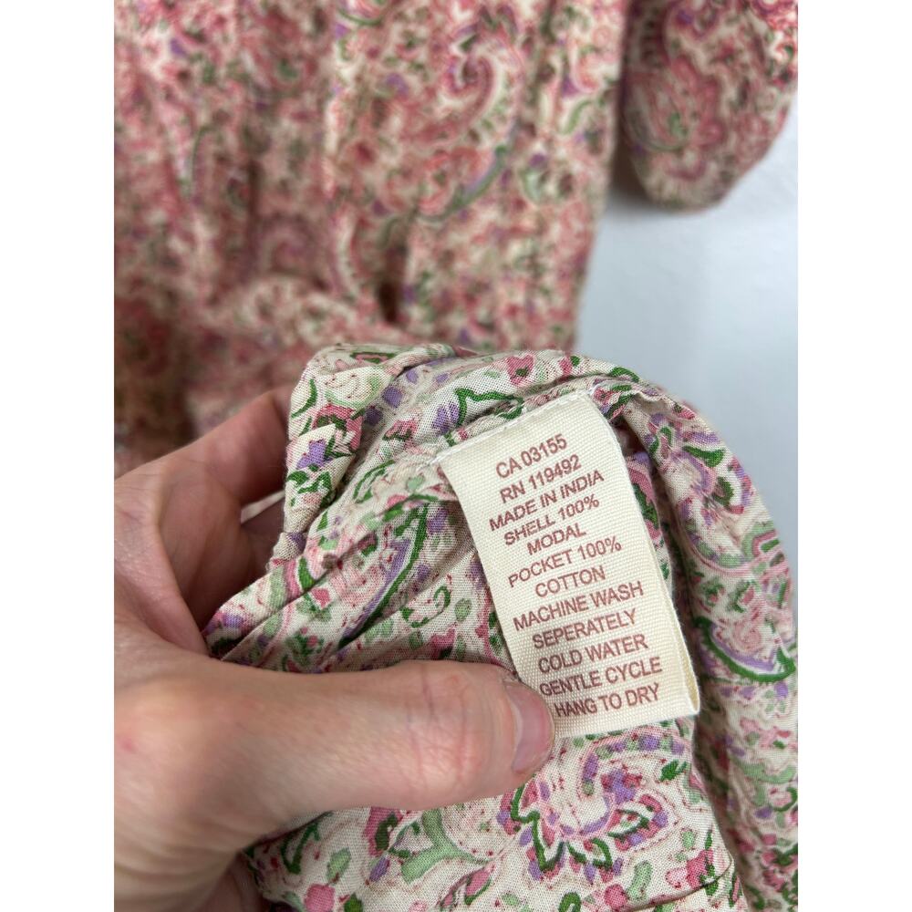 April Cornell x Modern Prairie Tiered Midi Dress XXS Prairie Peasant Cottagecore - Picture 8 of 9